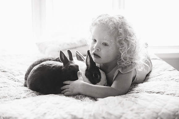 Bunnies 2018-31b&w