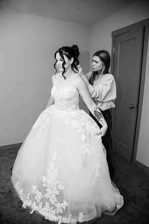 Wedding B&W-86