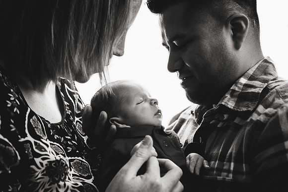 Mateo NB Family-12b&w