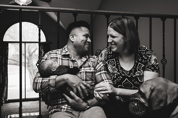 Mateo NB Family-33b&w