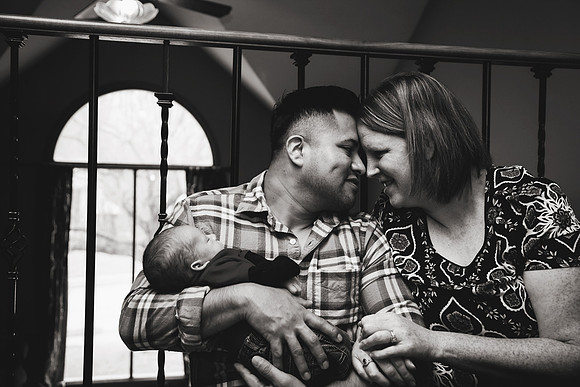 Mateo NB Family-34b&w