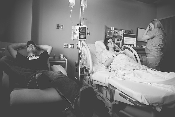 Torryn Birth B&W-72