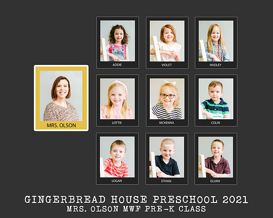 OLSON MWF PREK