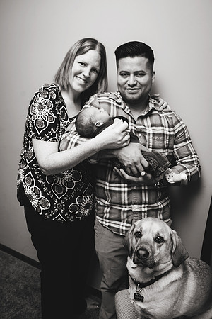 Mateo NB Family-30b&w