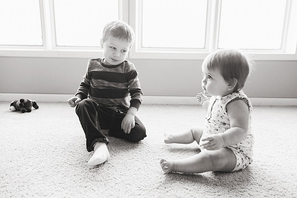 Eli 1yr-37b&w