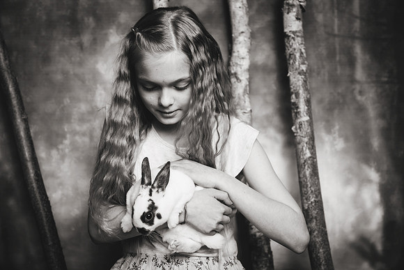 Bunnies 2018-31b&w