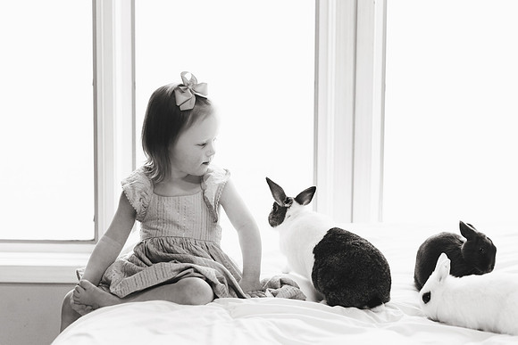 Cora Bunnies 2018-30b&w