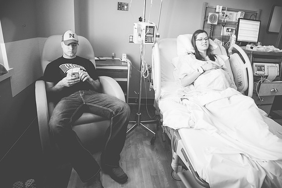 Torryn Birth B&W-30