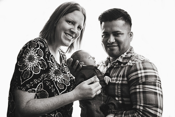 Mateo NB Family-14b&w