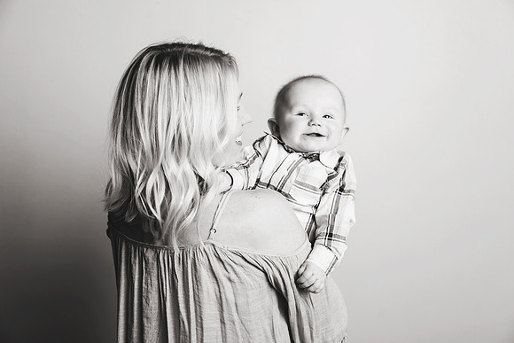 Beckham 6mth-27b&w