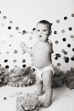 Kristopher 1yr-98b&w