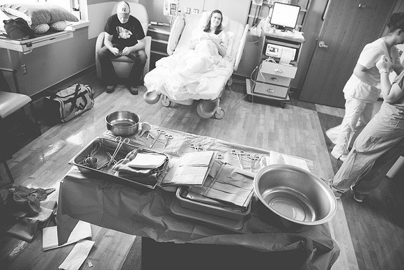 Torryn Birth B&W-31