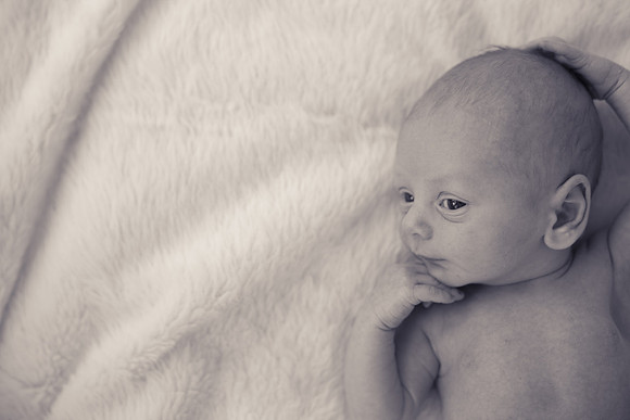 Quinn Newborn B&W-13