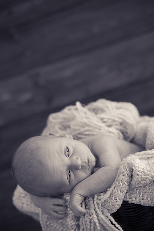 Quinn Newborn B&W-28